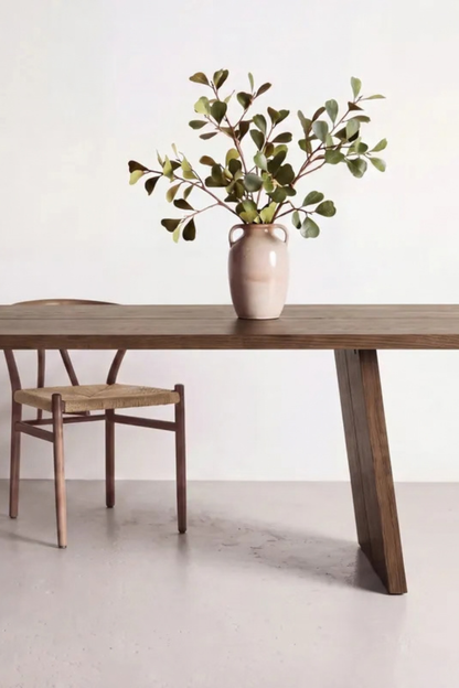 Logga Rektangulära Matbord 210x100 Smoked Oak