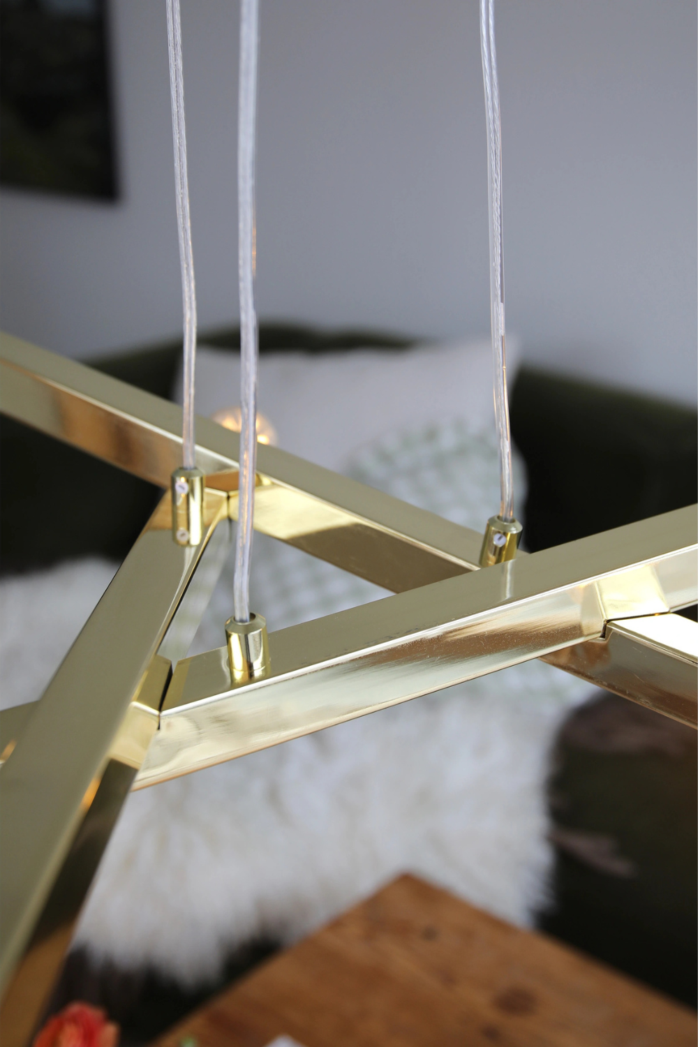 STACK Pendant Brass