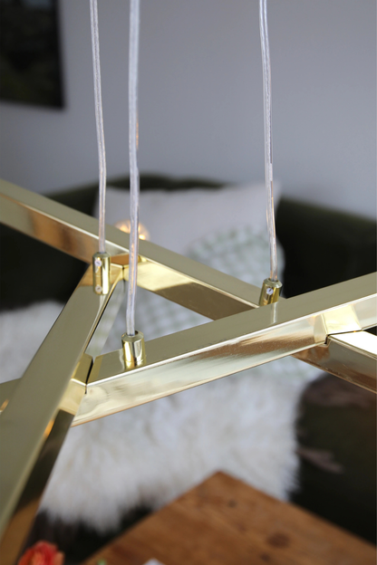 STACK Pendant Brass