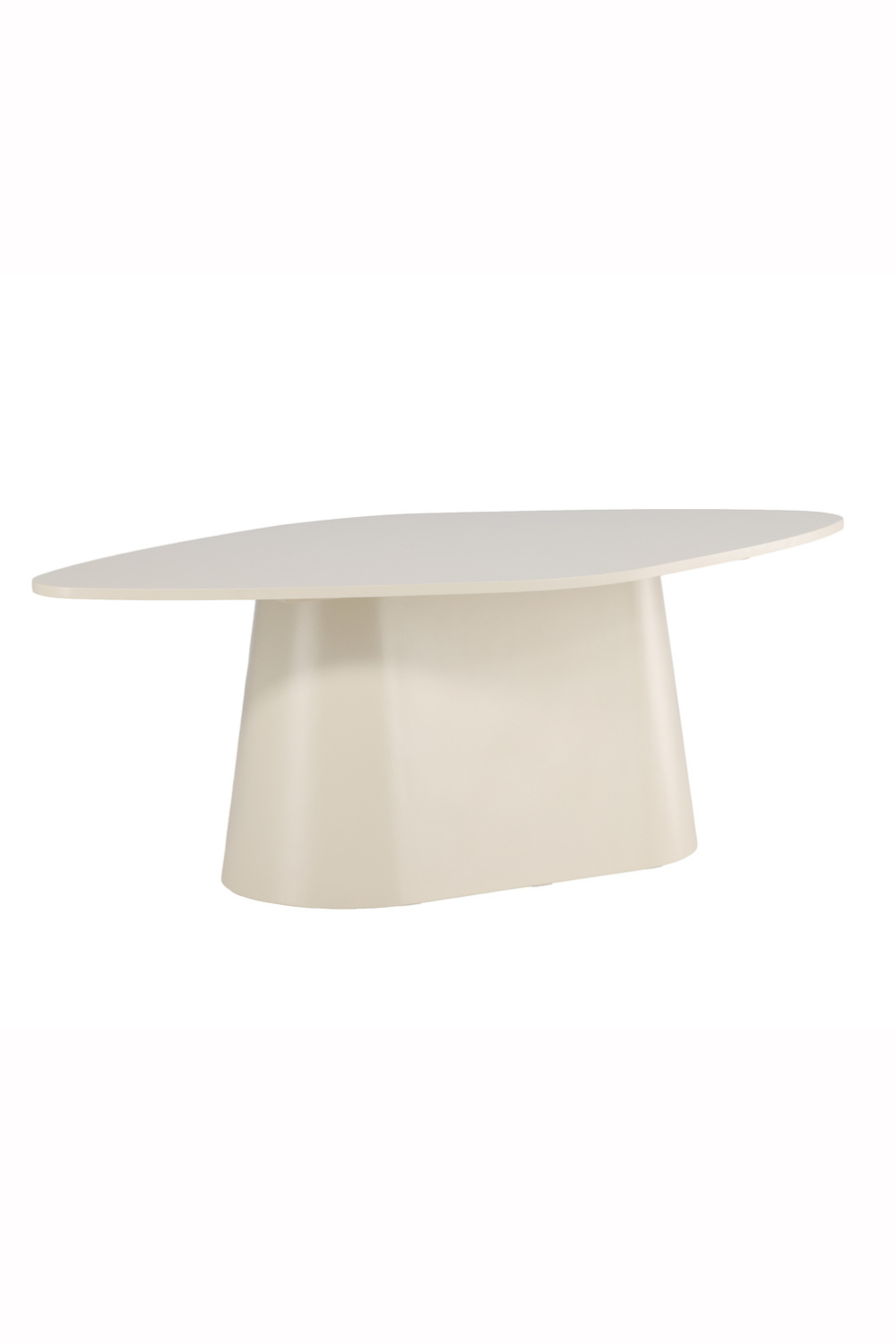 Diamond Ovalt Matbord Beige