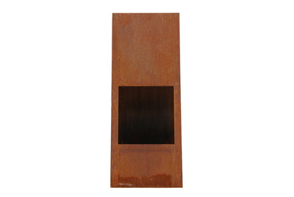 Bastian Eldkorg Kvadratisk Rusty Orange