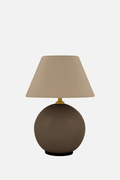 Portabel Bordslampa Iris 16cm Mocha