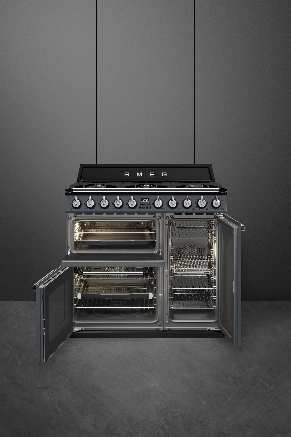 Gasspis 90x60 cm | Slate Grey