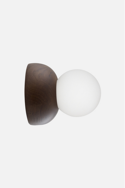 Forbog Torrano Væglampe/Loftslampe Brunbejdset Eg 13cm