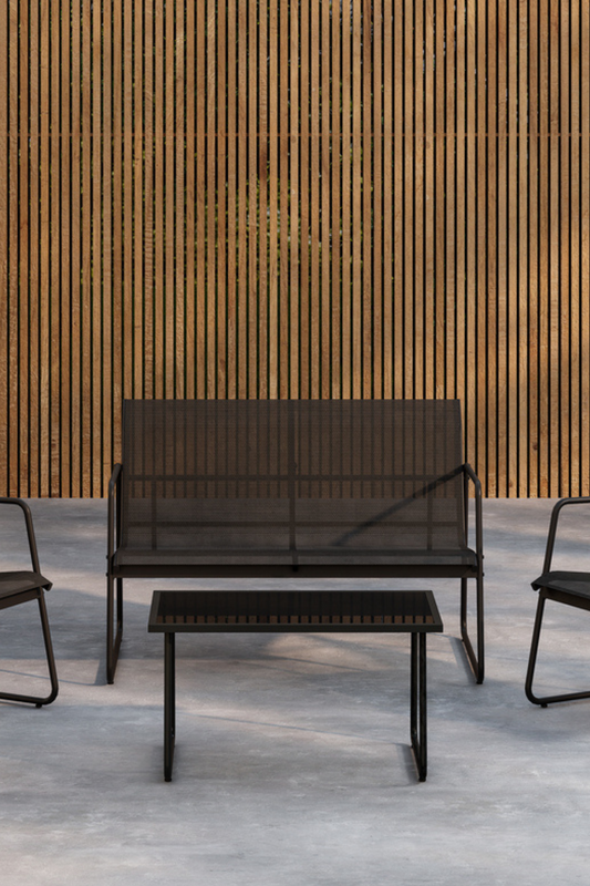 Scopello Sofa Set Black