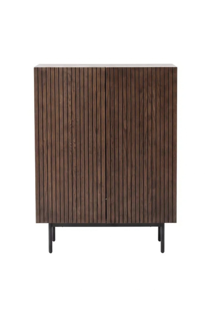 Björkön Skåp 80x30x103 Mocca