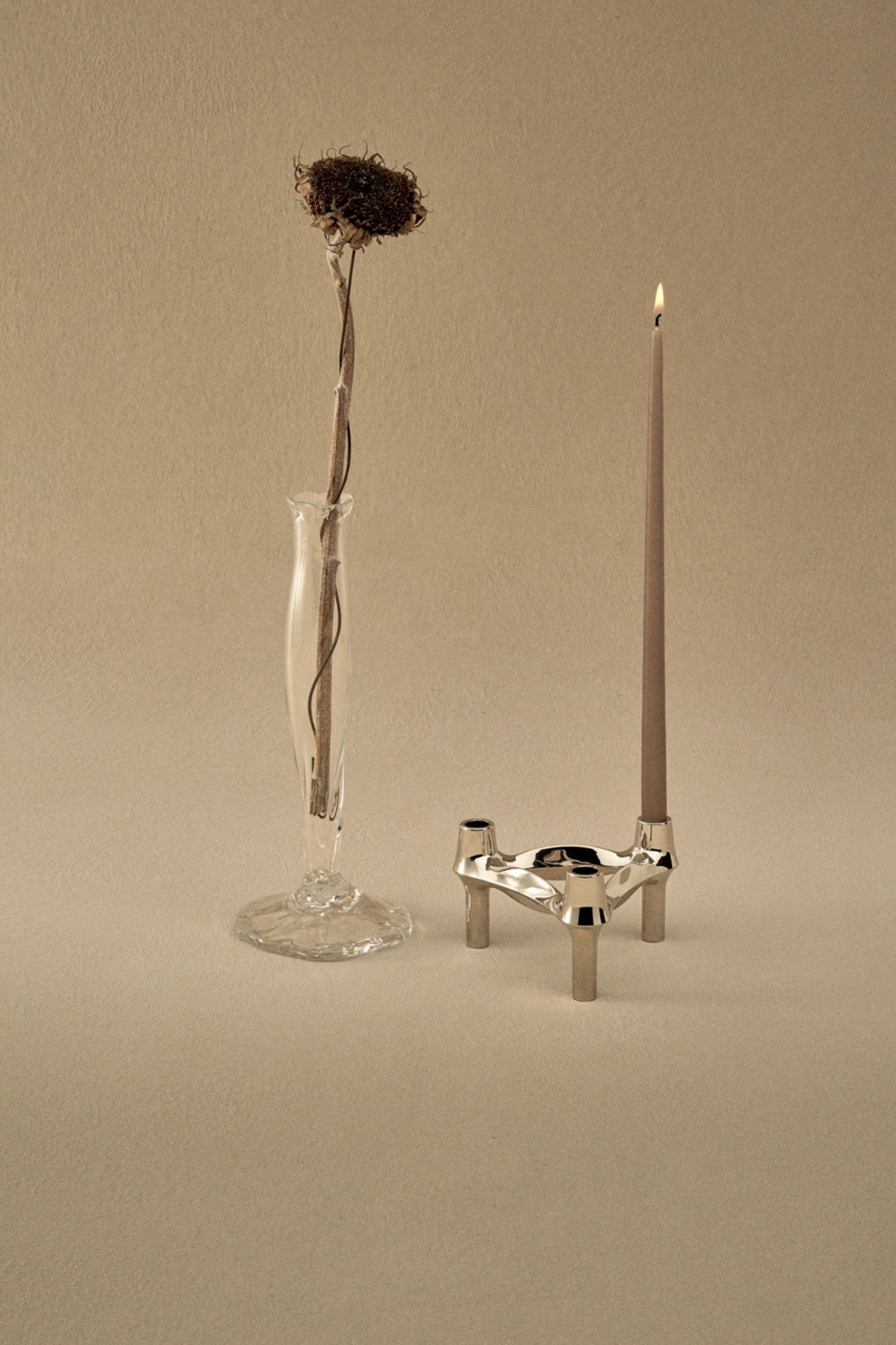 STOFF BMF Ljusstake Krom