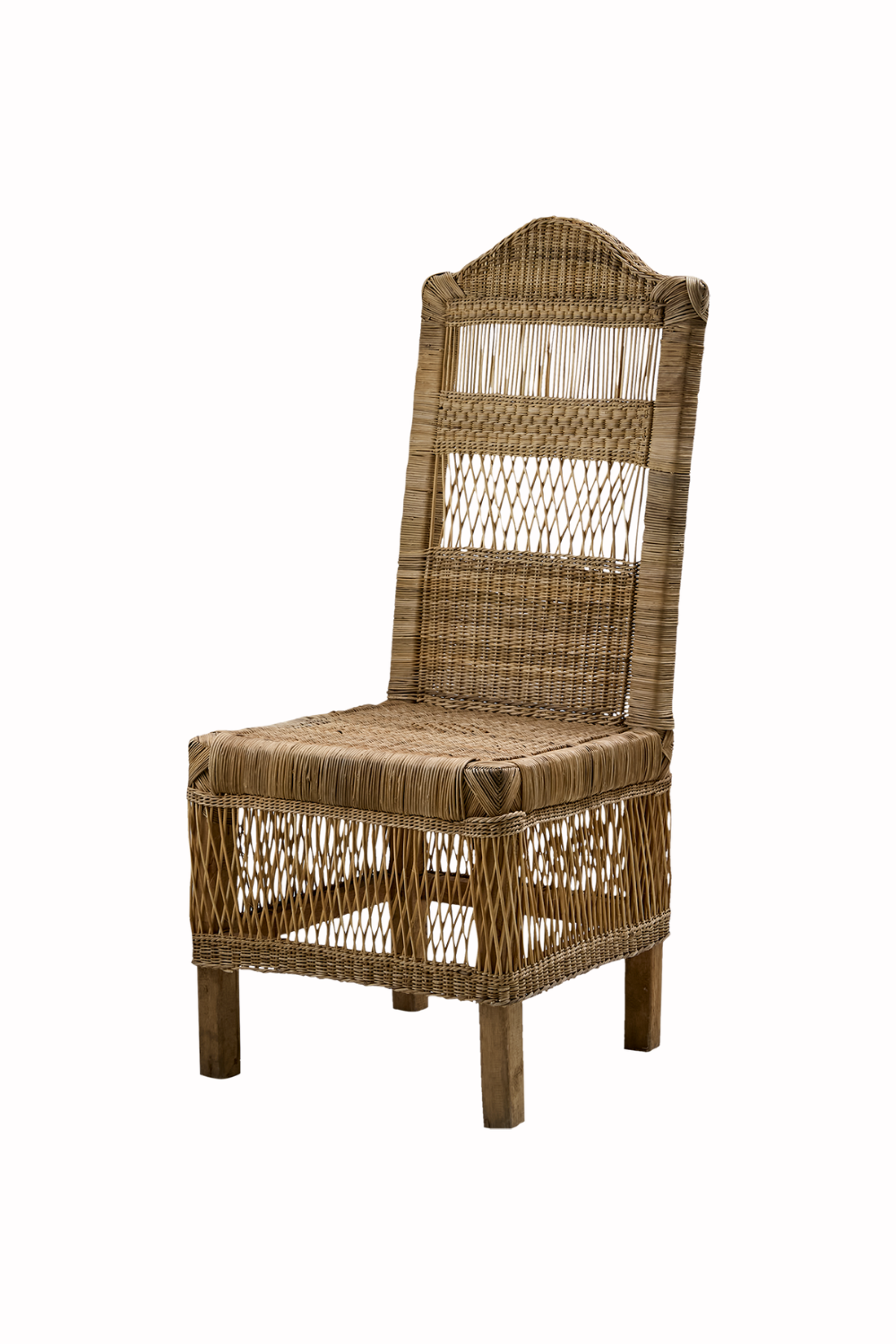 Tribe stol - Natur Hög rygg