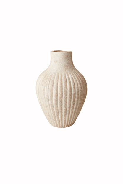 ATHENA Urna, Beige H37cm