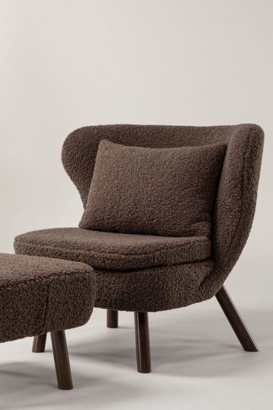 Ryxö Lounge Chair Brown