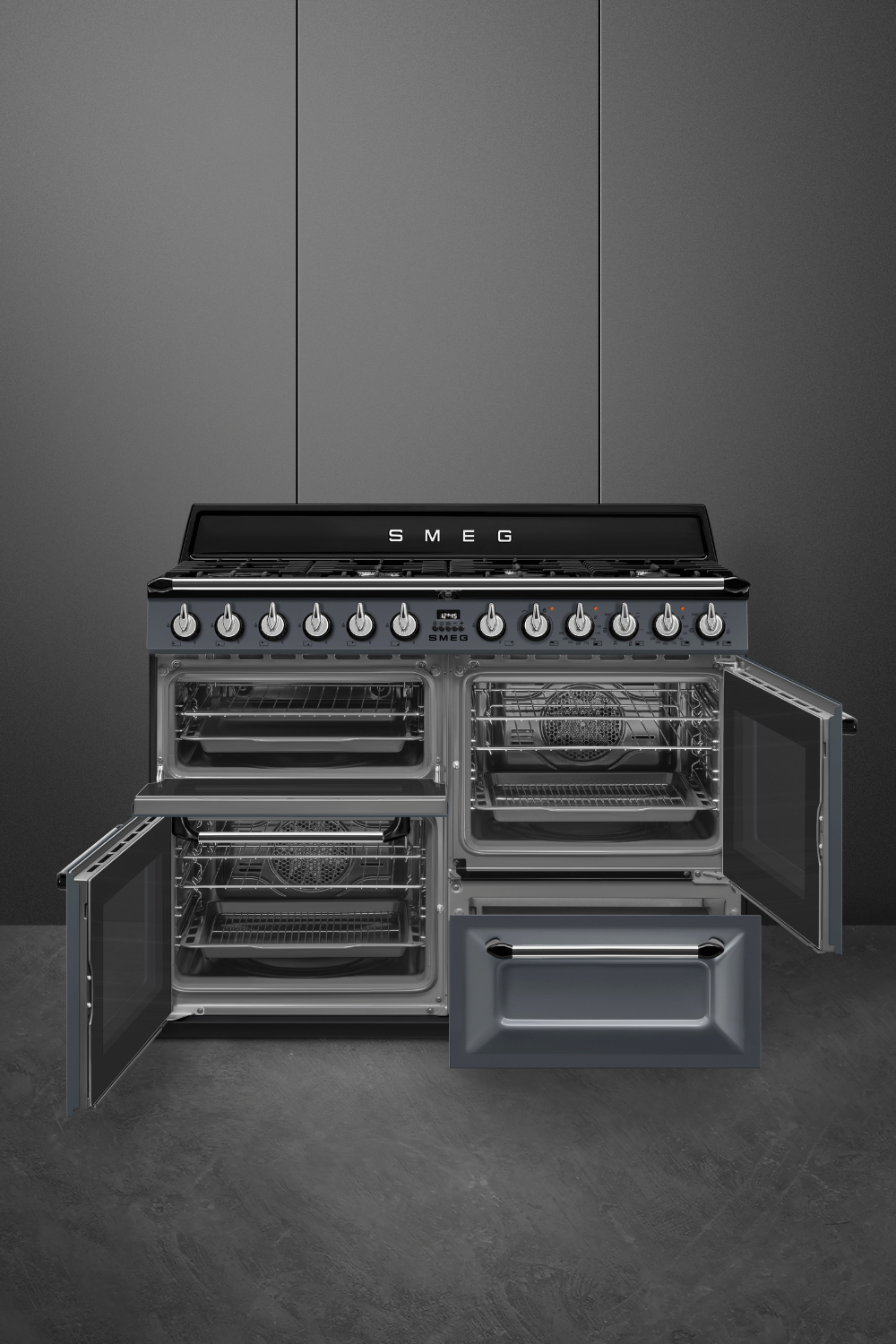 Gasspis 110x60 cm | Slate Grey
