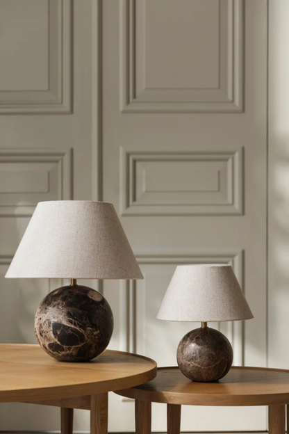 Förhandsboka Castello Bordslampa Brown 35cm