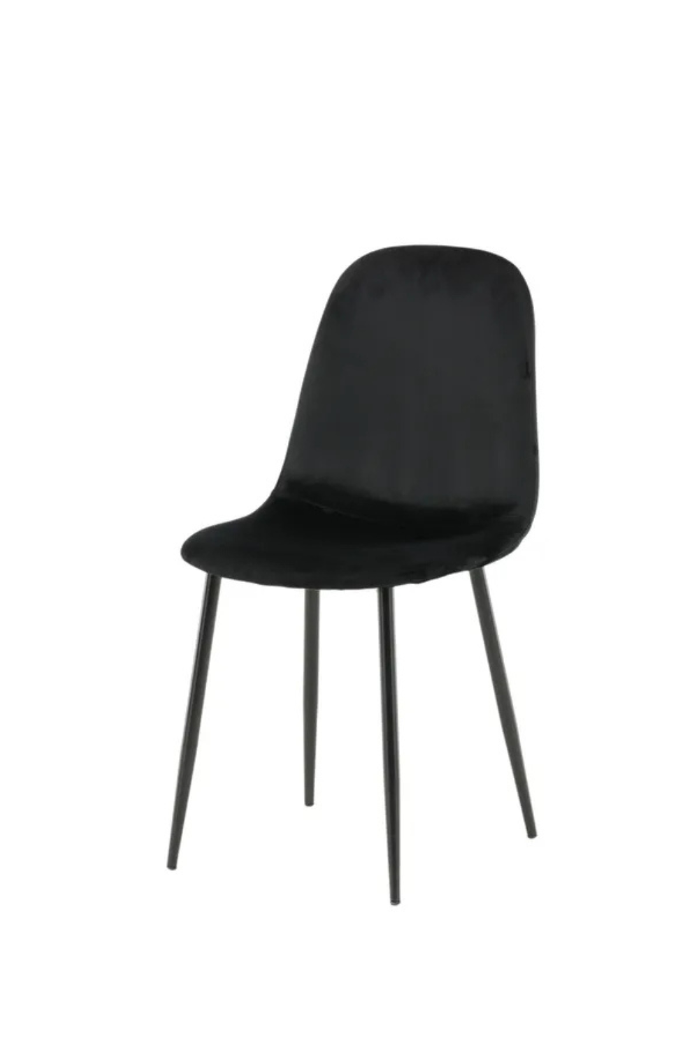 Polar Matstolar 2-pack svart velvet