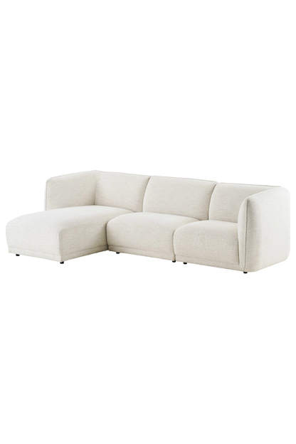 Noor Loungesoffa Off-white vänster divan