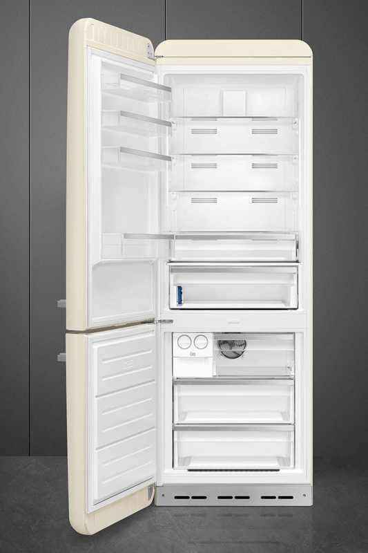 Kombinerad Kyl/Frys | Creme 205x70,6x77cm