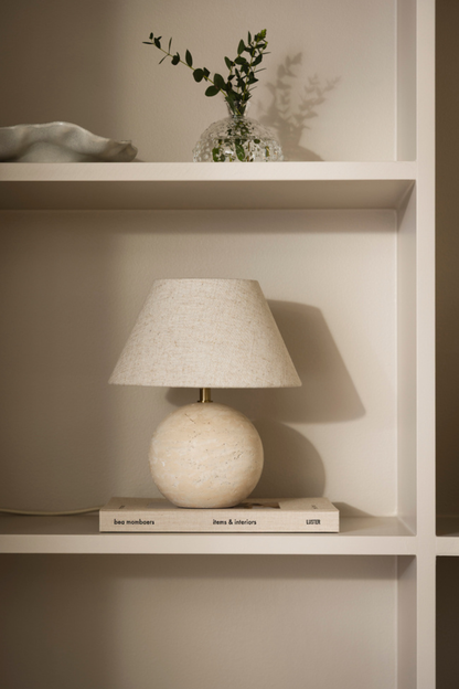 Castello Bordslampa Travertine 24cm