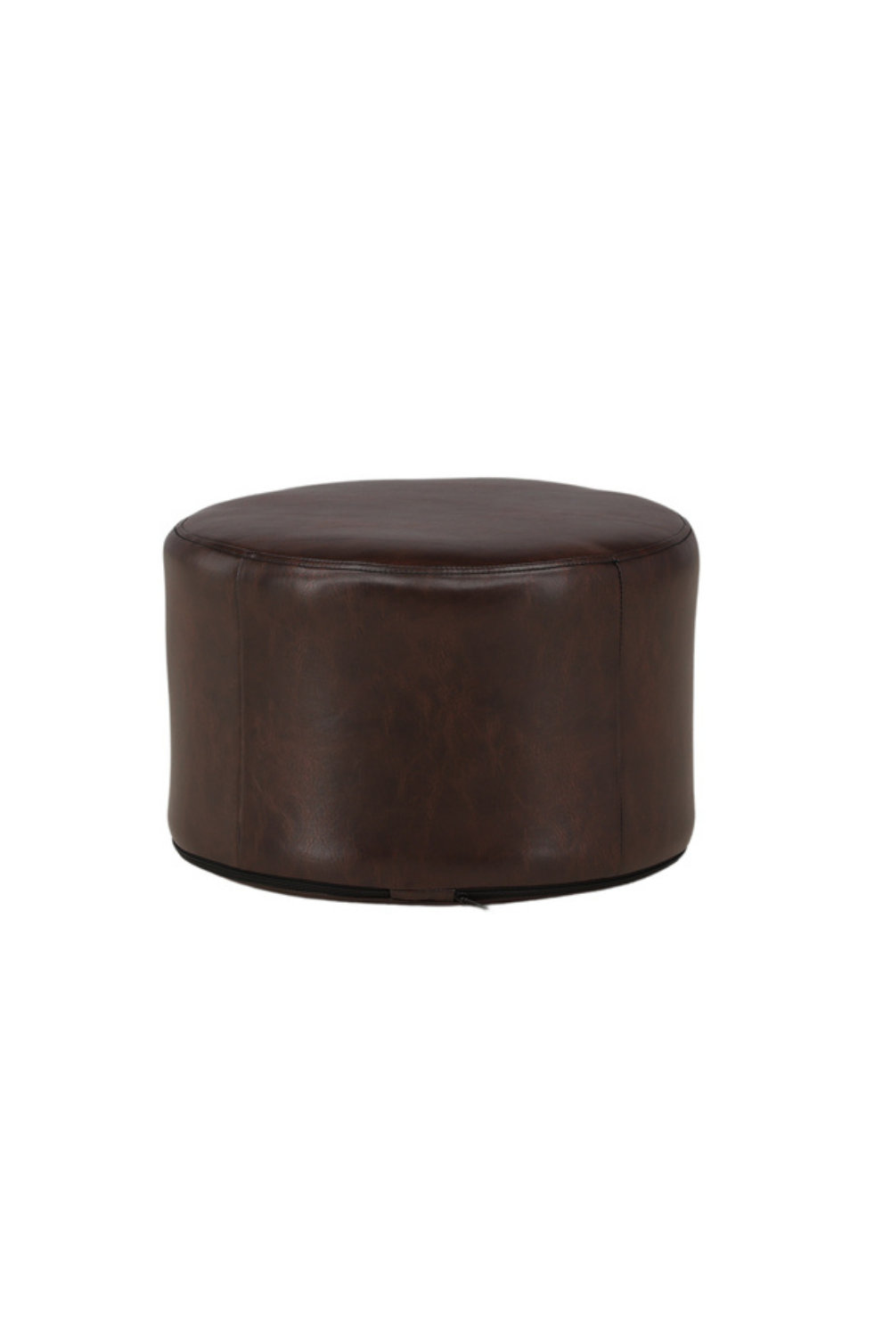 Eastport Pouf Brown