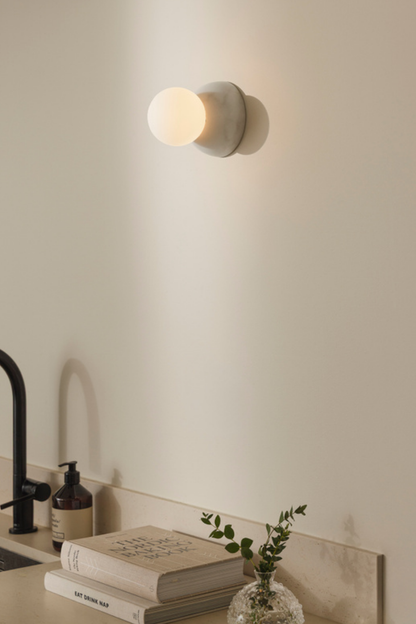 Torrano Væglampe/Loftslampe Hvid 13cm