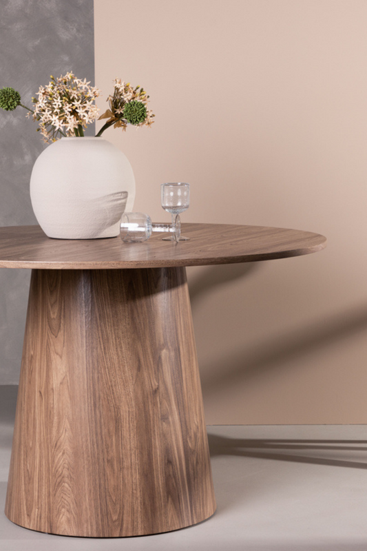 Lanzo Dining Table ⌀120 Nature