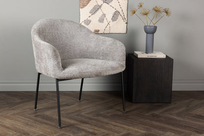 Catania Armchair Light Grey