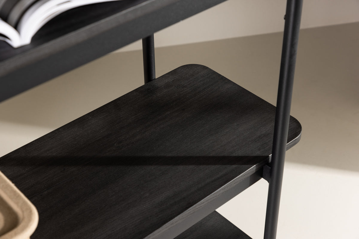Heim Shelf 40 x 120 x 190 Black