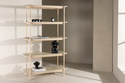 Heim Shelf 40 x 120 x 190 Whitewashed