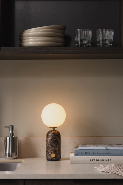 Förhandsboka Torrano Portabel Bordslampa Brun