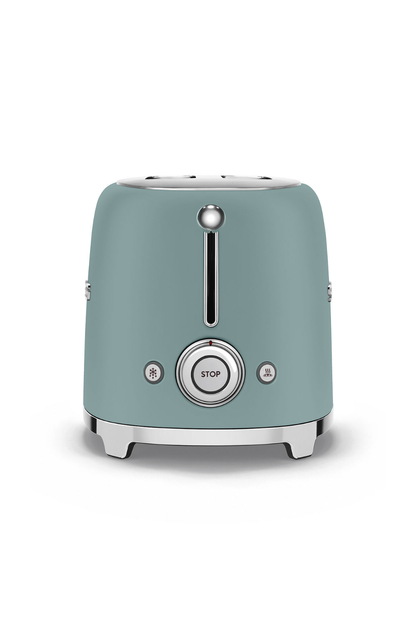 Brödrost för 2 Skivor Emerald Green
