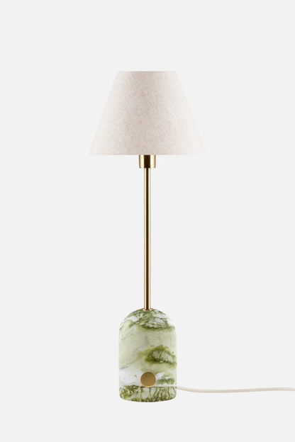 Gino Bordlampe Grøn Marmor