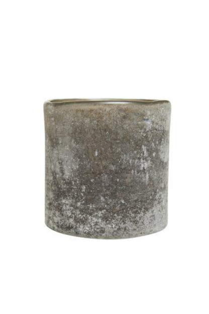 Bungenäs Ljuslykta 8x8 cm Brun Frostad