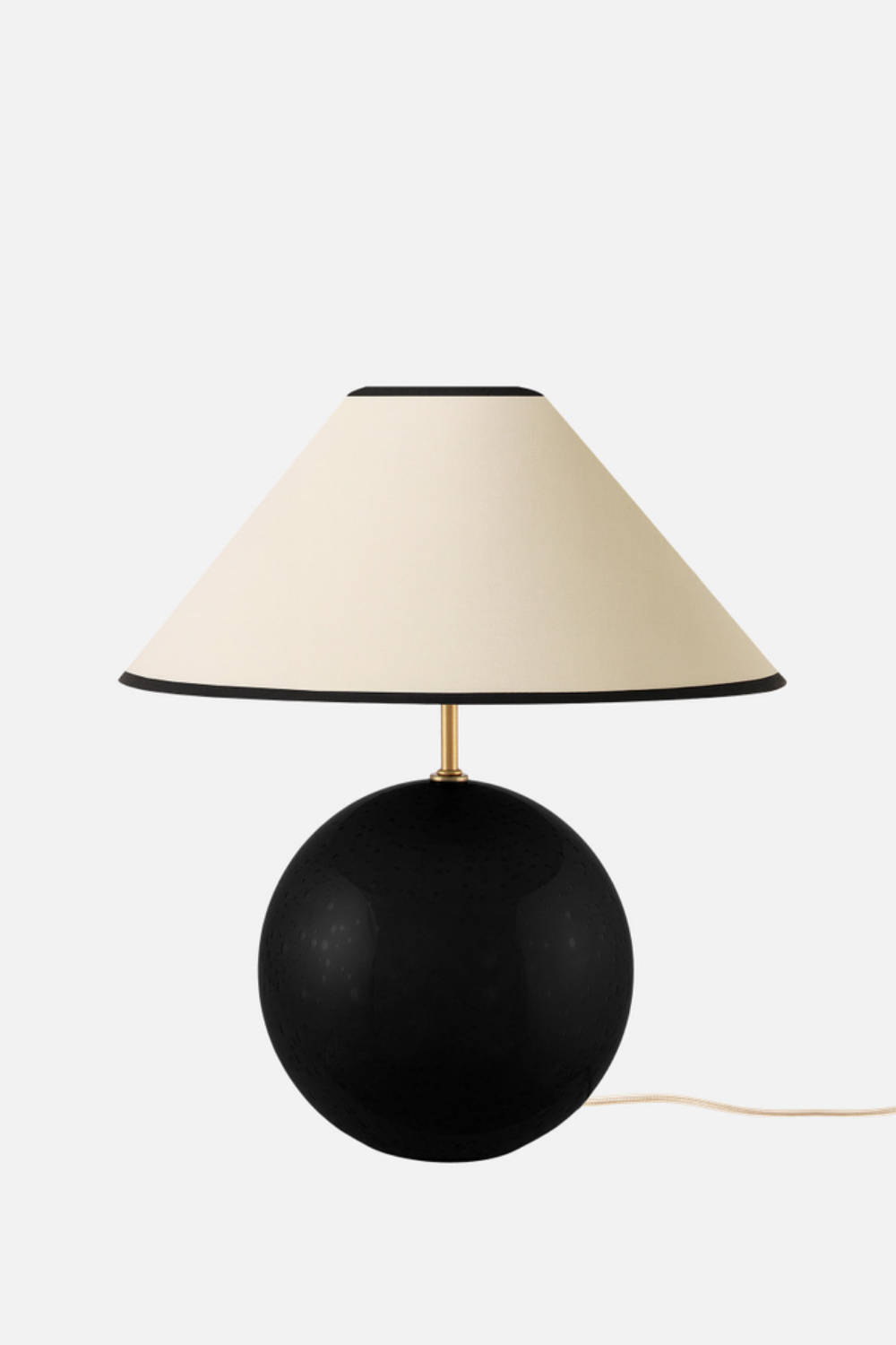 Forbog Iris Bordlampe Sort 35 cm