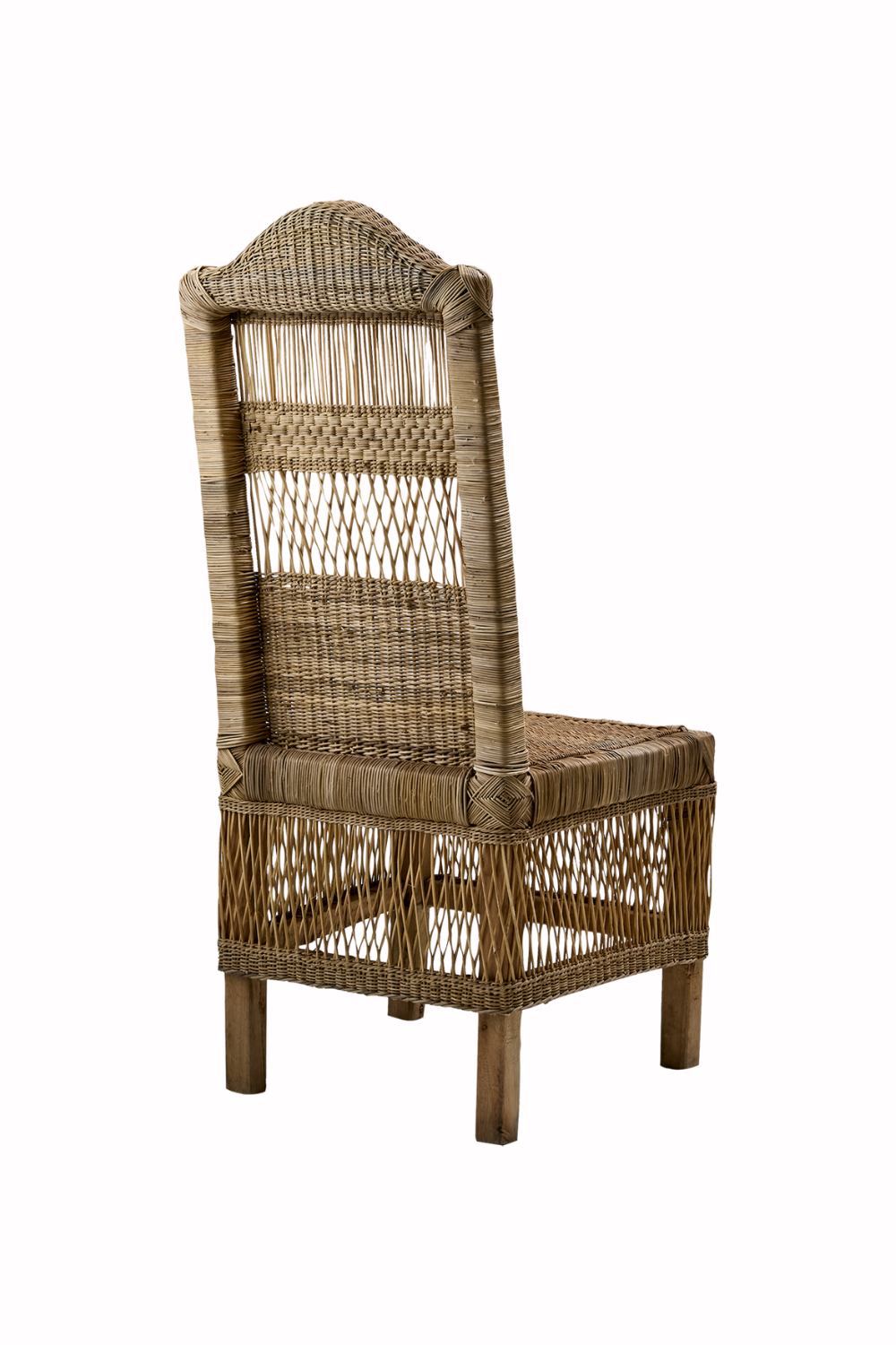 Tribe stol - Natur Hög rygg