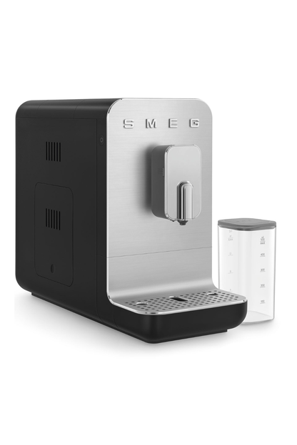 Helautomatisk espressomaskin Svart milk option