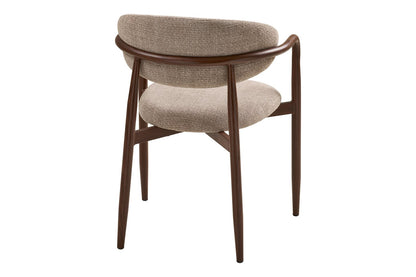 Levanto Matstol Sand/Brun 2-pack
