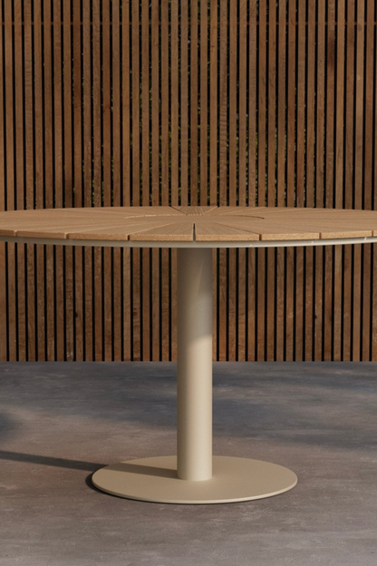 Croft Runda Matbord Ø120 Beige