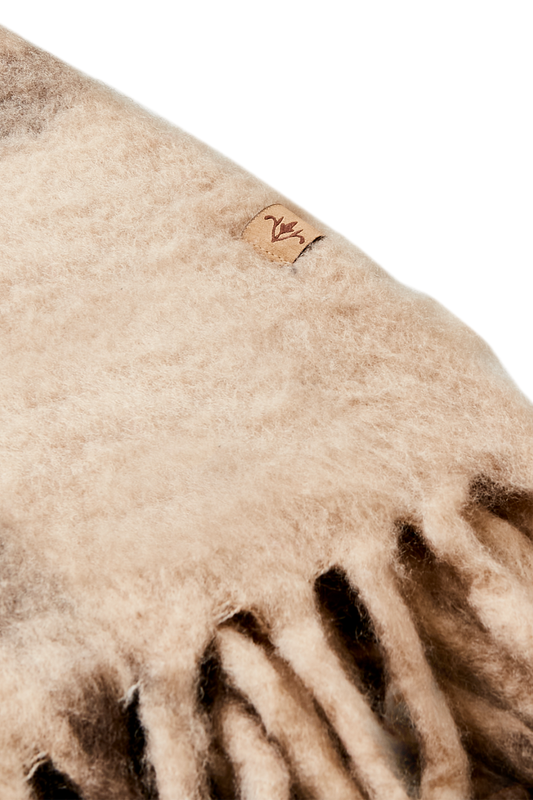 FRASSE Filt, Brun/beige/grå