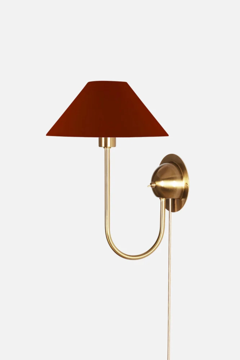 Vägglampa Iris Burgundy