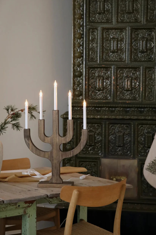 SAPIN Candlestick Brown