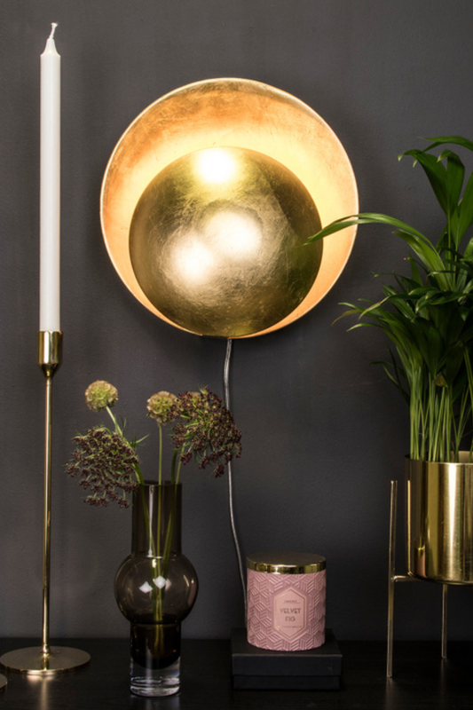 Orbit Vägglampa Mässing