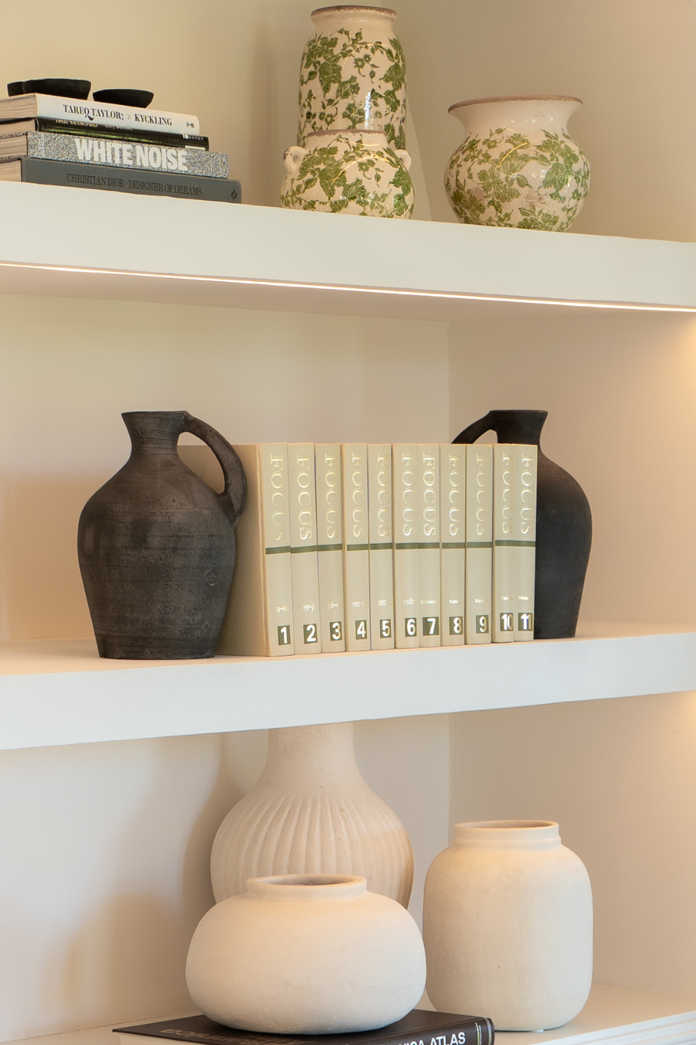 ATHENA Urna, Beige H18cm