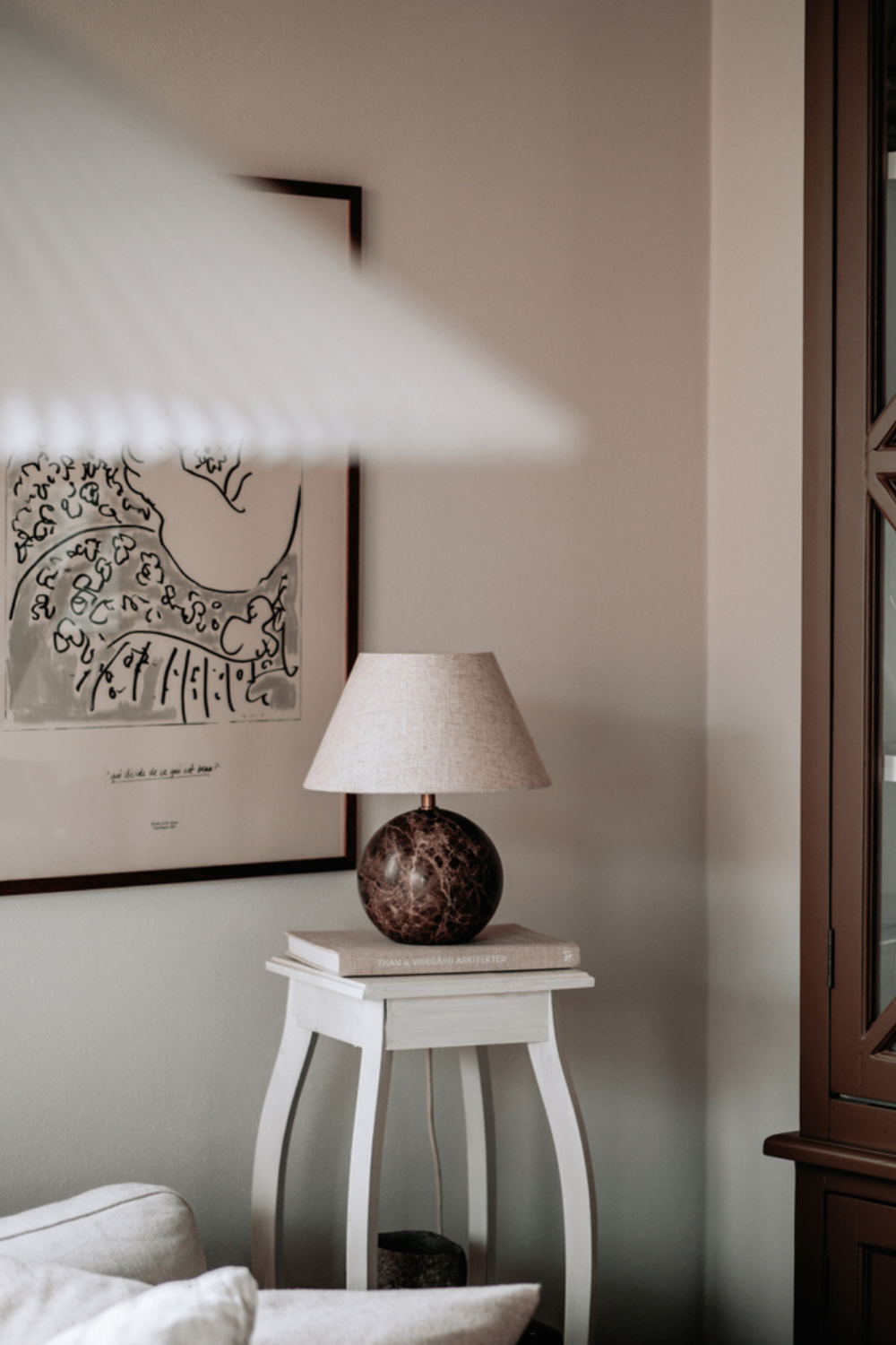 Forbestil Castello Bordlampe Brown 24cm