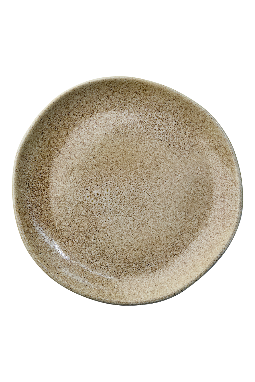 HILMA Assiett, Beige Ø22 4-pack