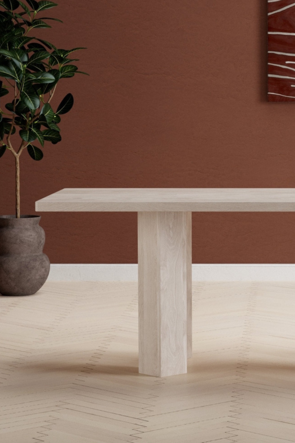 Lillehammer Matbord 200 X 90 Natur