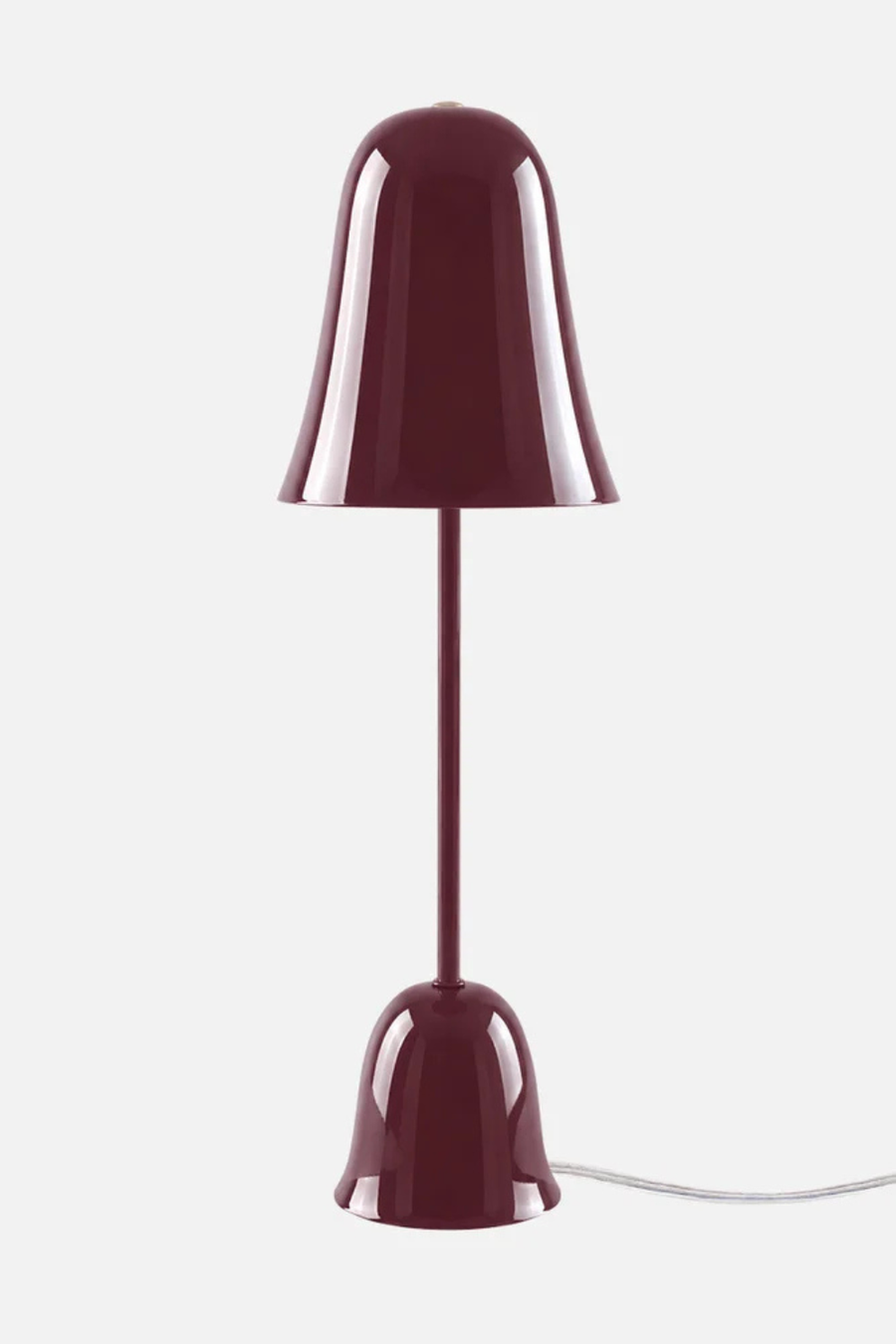 Bordslampa Blåklockan 16 Vinröd
