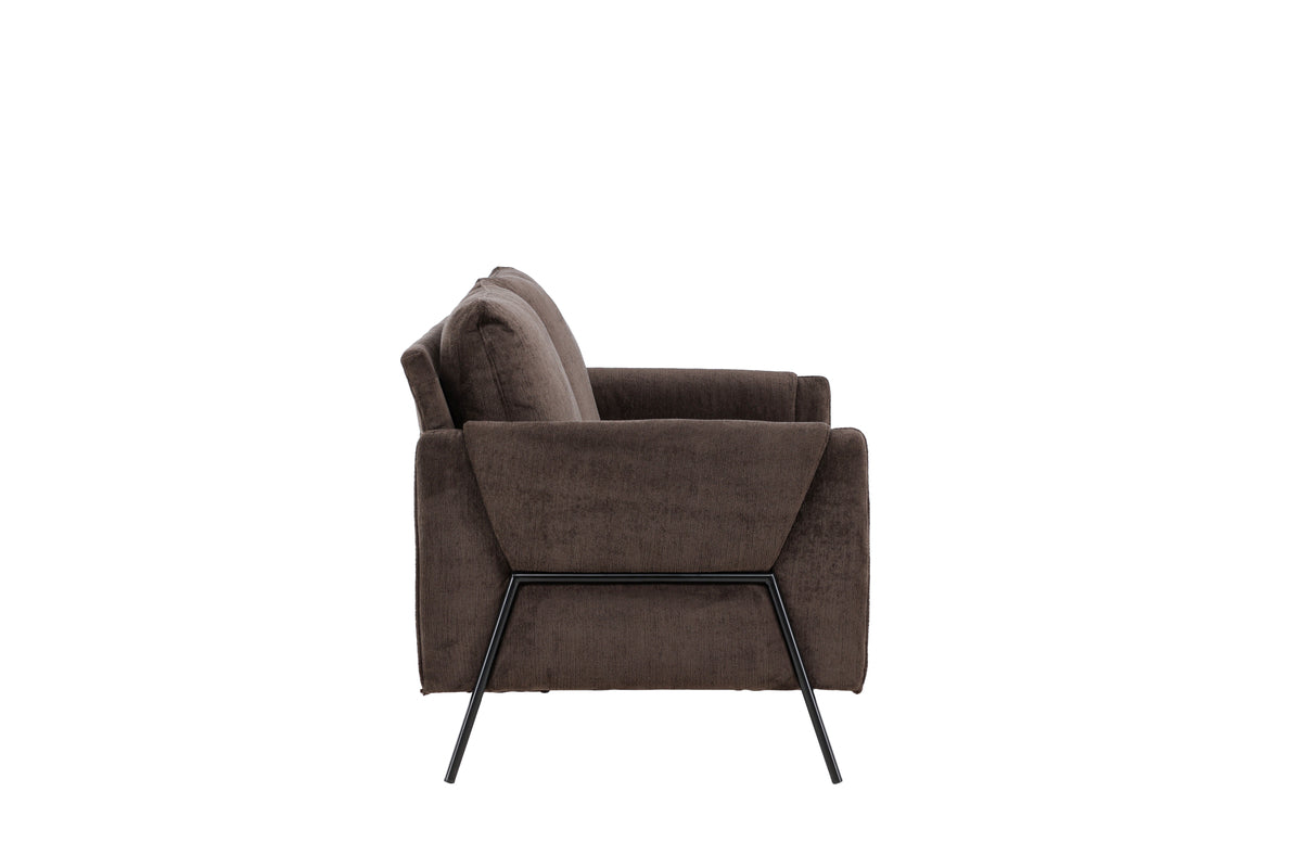 Indigo 2-sits soffa Brun
