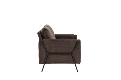 Indigo 2-sits soffa Brun