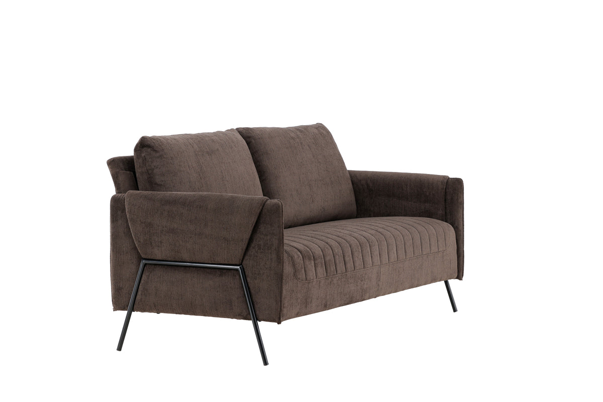 Indigo 2-sits soffa Brun