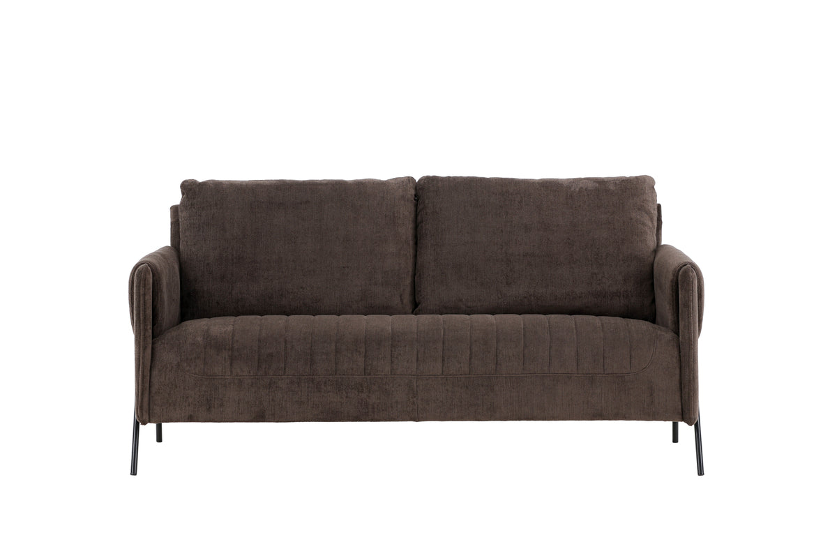 Indigo 2-sits soffa Brun