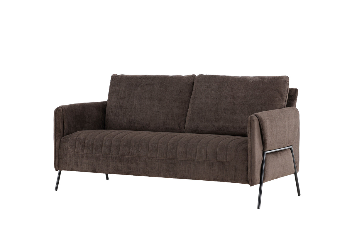 Indigo 2-sits soffa Brun