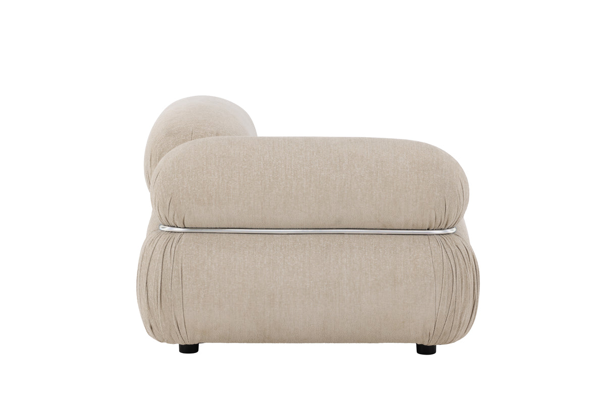 Vorbestellung Mika Sofa Module Beige Rechte Armlehne